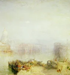 The Dogana and Santa Maria della Salute, Venice, 1843 (detail)